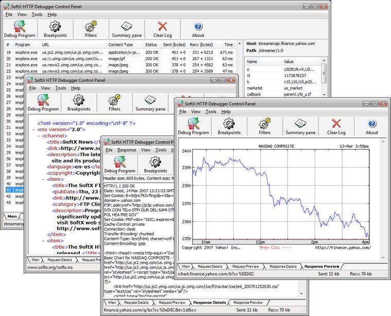 SoftX HTTP Debugger